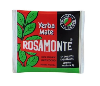 Yerba Mate Rosamonte COCIDO Klasyczna 12 x 3g