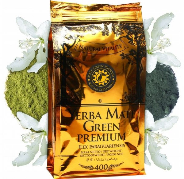 Yerba Mate Green Premium 400g Matcha Ceremonial - PRZECENA