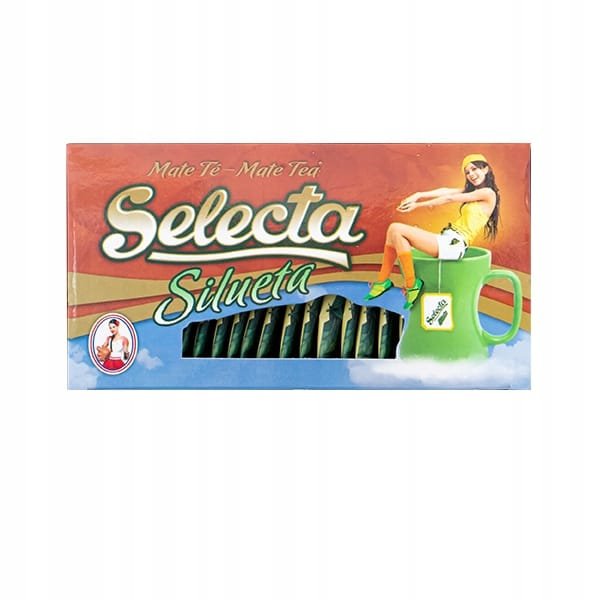 Yerba Mate Selecta Silueta cocido w torebkach - 25 x 3g Saszetki