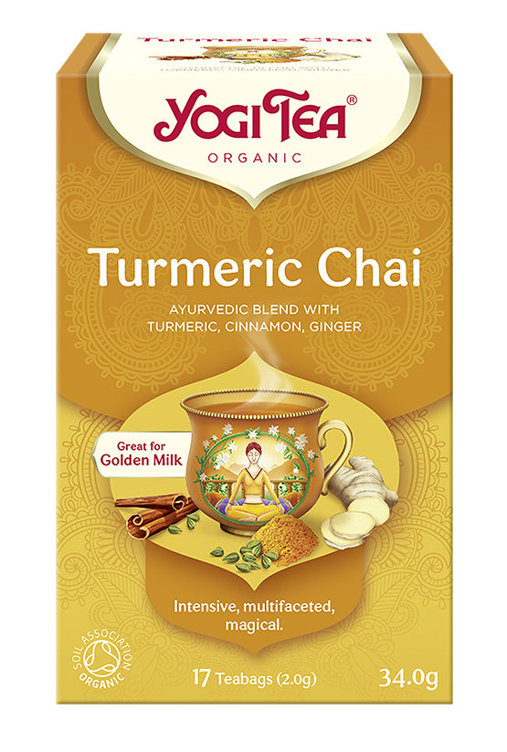 Herbata Złoty czaj kurkuma Bio 17 x 2,0g Yogi Tea TURMERIC CHAI