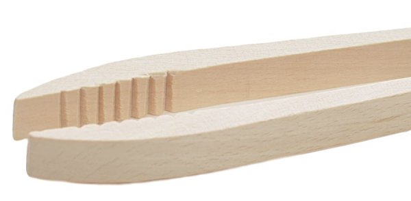 Nożyce do Grilla Ogórków Szczypce Ekologiczne drewno bukowe 28 cm