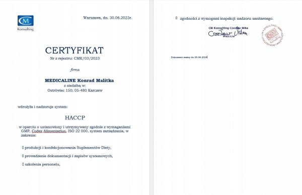 Suplement diety Medicaline Aliness Witaminy proADEK 60 kapsułek ADEK