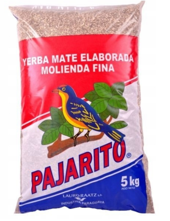 Yerba mate Pajarito 5kg Worek MEGAPAKA z Paragwaju