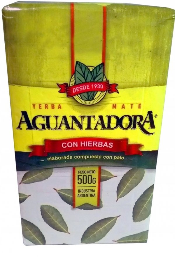 Yerba Mate Aguantadora Con Hierbas 500g - PRZECENA