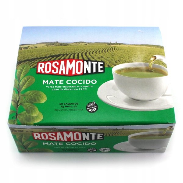 Yerba Mate Rosamonte Cocido Instant 50 saszetek KLASYK Argentyna 50x3g
