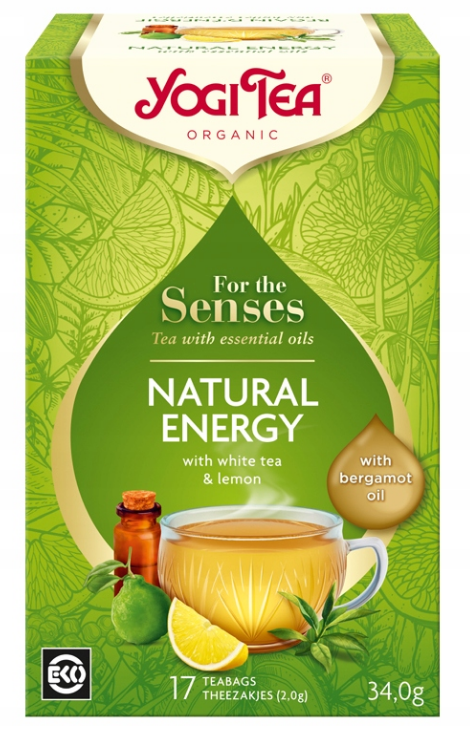 HERBATA z olejkiem NATURAL ENERGY BIO YOGI TEA