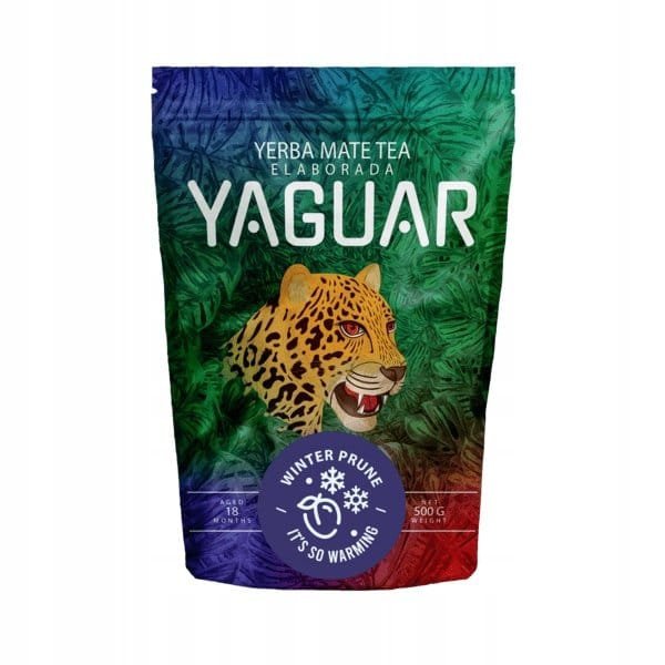 Yerba Mate Yaguar Winter Prune 25g Jabłko Imbir - PRÓBKA