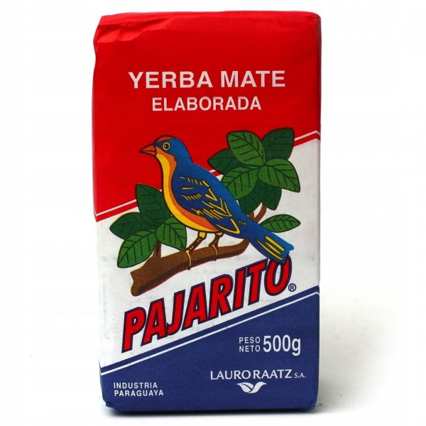 YERBERA PUSZKA Yerba mate Pajarito Elaborada - 500g Oryginalna z Paragwaju!