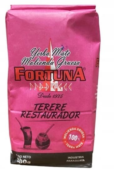 Yerba Mate Fortuna Compuesta Restaurador 500g Koku Cedron Kapi'i Limon