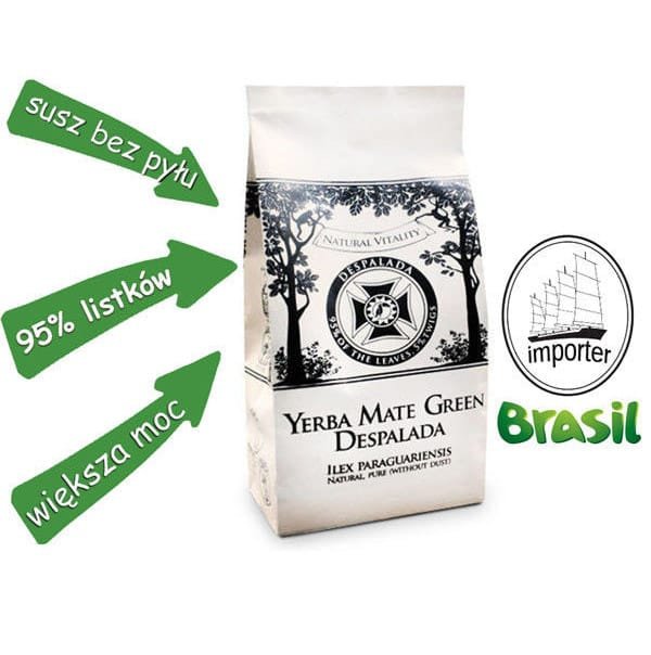 Yerba Mate Green Despalada Moc - 1kg PRZECENA