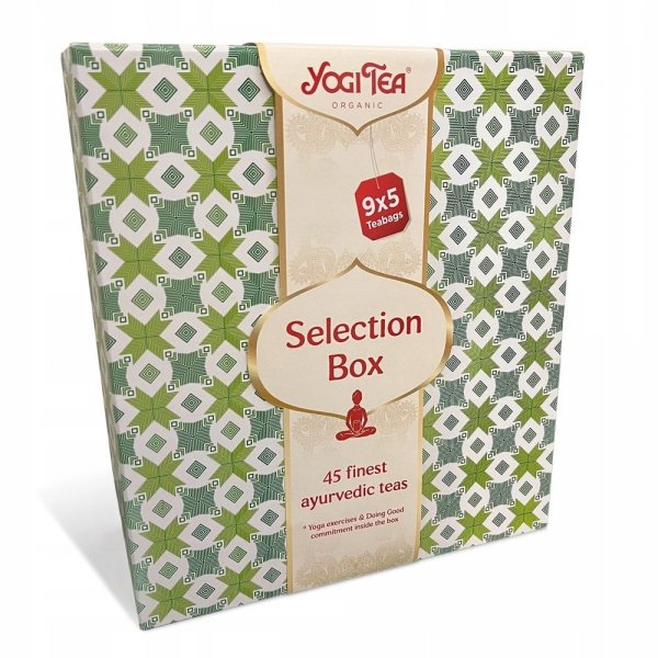 Herbata Yogi Tea SELECTION BOX Wyborny Zestaw BIO