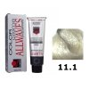 ALLWAVES FARBA DO WŁOSÓW 100ML 11.1 SUPER ROZJAŚNIACZ POPIELATY BLOND