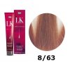 LISAP MILANO LK FARBA DO WŁOSÓW 8/63 ZŁOTY MIEDZIANY JASNY BLOND
