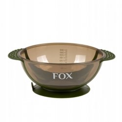 FOX Miseczka z silikonową przyssawką EARTH COLORS OLIVE Oliwkowa 300ml