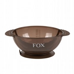 FOX Miseczka z silikonową przyssawką EARTH COLORS BARK Brązowa 300ml