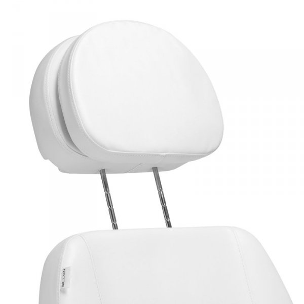 Fotel kosmetyczny do pedicure elektryczny Sillon Classic 3 silniki z kołyską biały