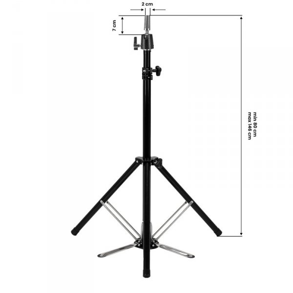 Statyw do główki fryzjerskiej Gabbiano 44