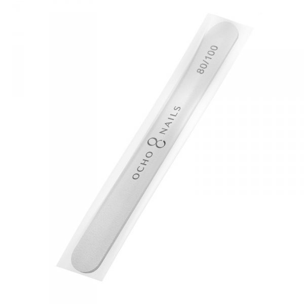 Ocho Nails pilnik prosty 80/100 1 szt. safe pack