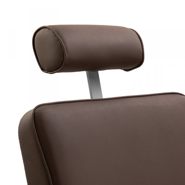 Gabbiano fotel barberski Continental brązowy