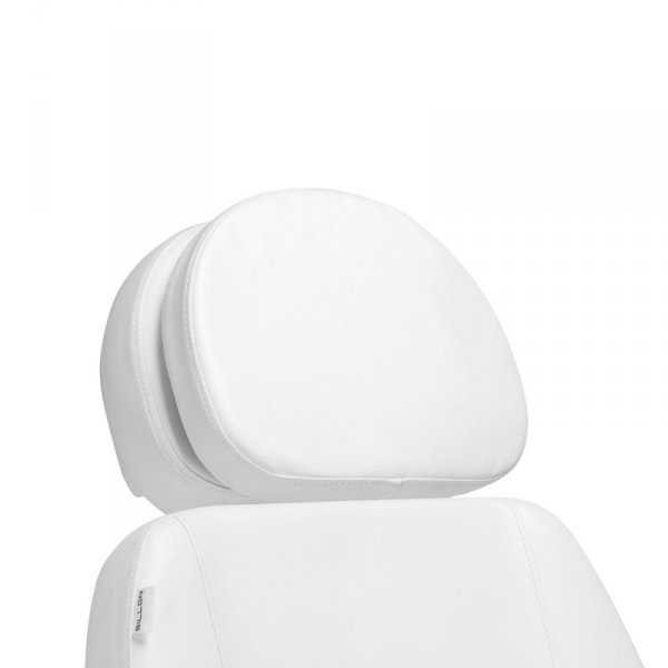 Elektryczny fotel kosmetyczny SILLON CLASSIC 3 silniki z podgrzewaniem second edition biały