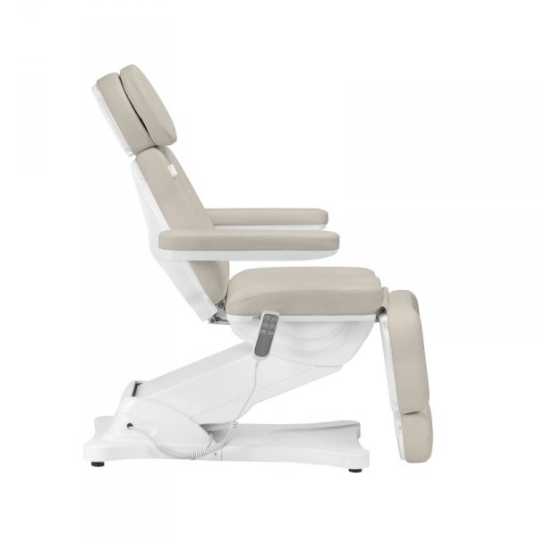 Fotel kosmetyczny elektryczny Sillon Classic 3 silniki beżowy