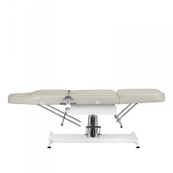 Fotel kosmetyczny hydrauliczny Sillon v2 210 beżowy