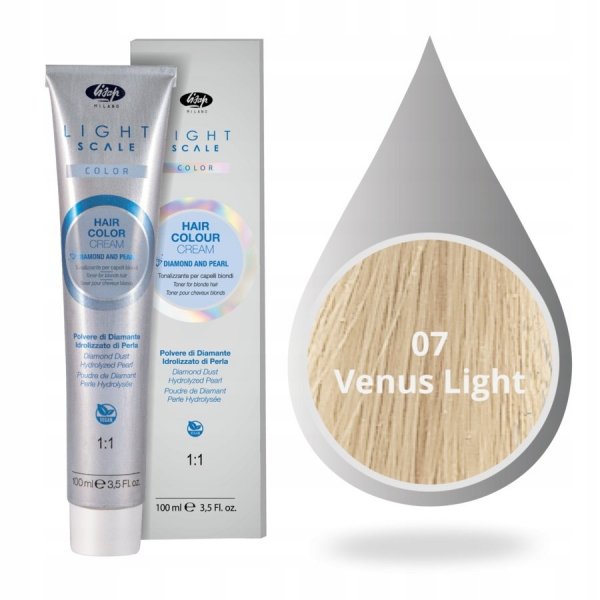 Lisap Light Scale Toner do włosów Beżowy 07 100ml