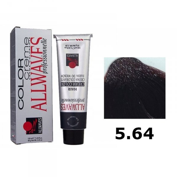 ALLWAVES FARBA DO WŁOSÓW 100ML 5.64 CZERWONY BAROLO