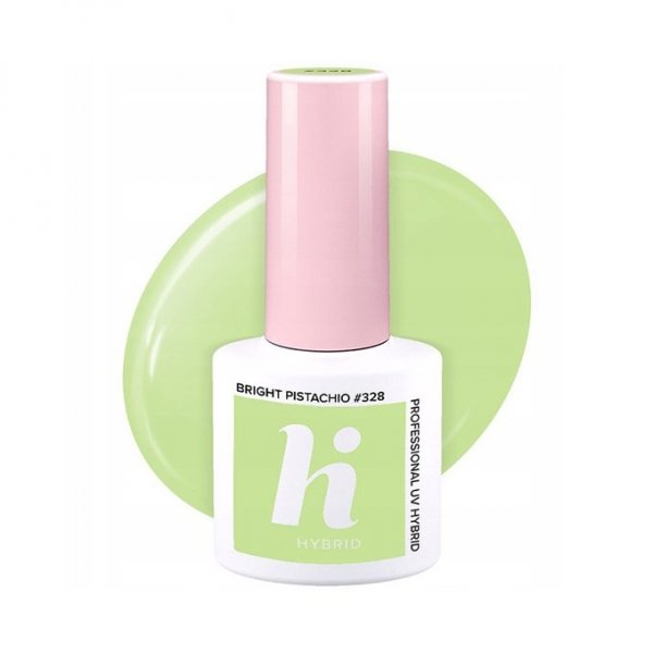 HI HYBRID Lakier Hybrydowy BRIGHT PISTACHIO #328
