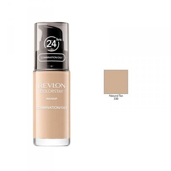 REVLON COLORSTAY COMBINATION/OILY 330 NATURAL TAN - PODKŁAD DO CERY MIESZANEJ TŁUSTEJ 30 ML