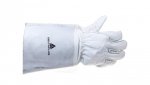 Rękawice spawalnicze ze skóry licowej koziej, Mankiet 15 Cm rozmiar 10 TIG15K10