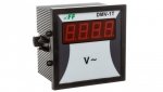 Woltomierz 1-fazowy cyfrowy 0-600V AC dokładność 1 DMV-1T