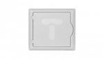 Rozdzielnica modułowa 1x6 p/t ECONOMIC BOX RP 1/6 drzwi białe (N+PE) IP40 2511-00