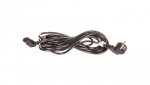 Kabel zasilający kątowy Schuko (type F, CEE 7/7) - C13 5m 93119