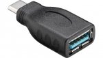 Adapter USB-C - USB-A 3.0 czarny 45395