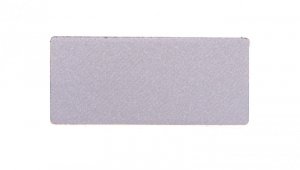 Tabliczka opisowa srebrna do oprawy LPX AU100 LPXAU109