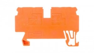 Złączka 4-przewodowa 2,5mm2 pomarańczowa 870-832