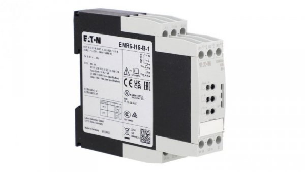Przekaźnik monitorujący prąd 0,3-15A 24-240V AC/DC EMR6-I15-B-1 184755