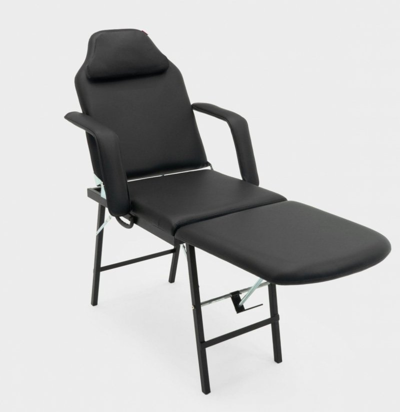 Fotel kosmetyczny składany leżanka do pedicure i przedłużania rzęs I-COUCOU