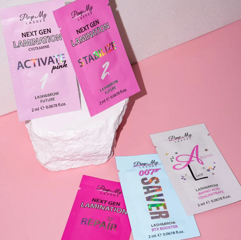 Preparat neutralizujący do laminacji rzęs i brwi Stabilize 2 NEXT GEN LAMINATION 2ml Pimp My Lashes