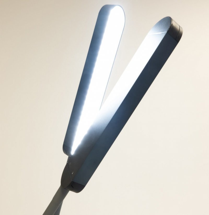 Duo Studio dwuramienna lampa kosmetyczna CZARNA I-COUCOU