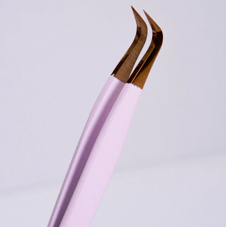 Profesjonalna pęseta do przedłużania rzęs Soft Brutal Pimp My Lashes