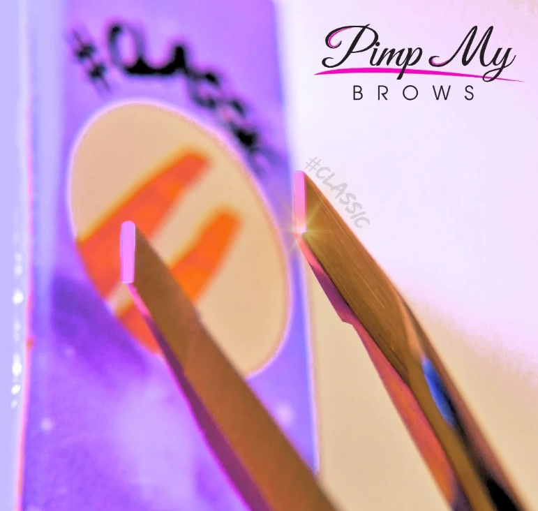 Nano pęseta złota #classic do regulacji brwi Pimp My Brows