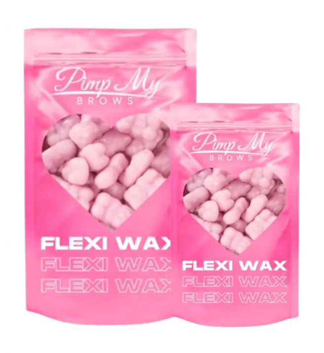 Flexi Wax elastyczny twardy wosk różowa perła Pimp My Brows