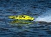 Marine Aquaholic V2 Brushless RTR Deep Vee Racing Boat 730mm (Yellow/Back)