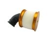Aluminiowy, tuningowy filtr powietrza z kolankiem - N10002
