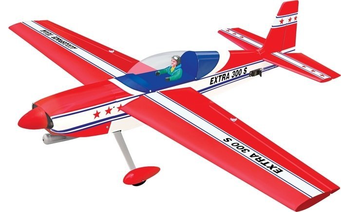 Model akroacyjny Extra 300 S - Red Blue White 1,6m ARF