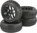 Koła Buggy Reely, Spike, 87 x 33 mm, czarne