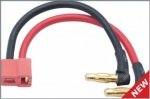 Adapter typu Gold 4 mm --Dean do pakietów Li-Pol