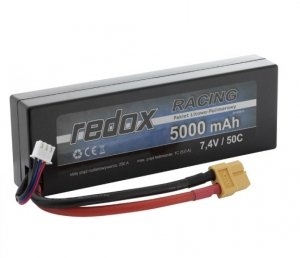 Redox 5000 mAh 7,4V 50C Hardcase - pakiet LiPo
